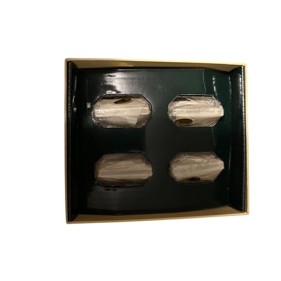 Lauren Ralph Lauren Walker Place Card Holders Original Box NEW set of 4 elegant - Picture 3 of 4